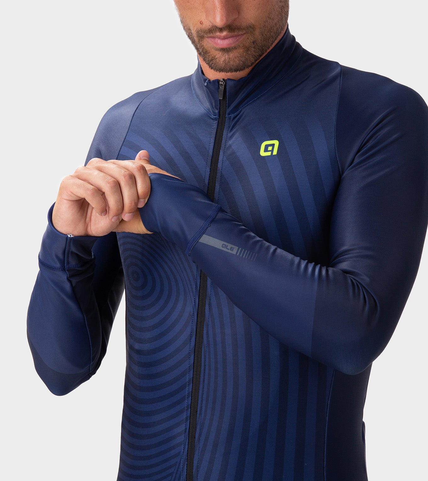 Long Sleeve Jersey Man Green Digital – Alé Cycling