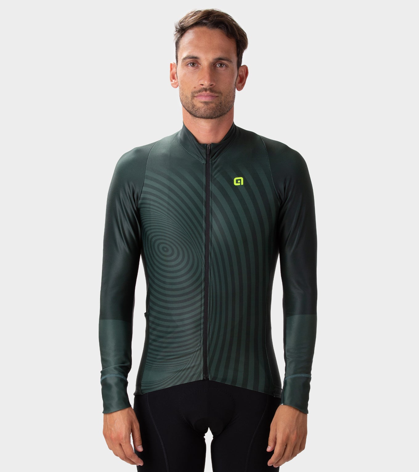 Long Sleeve Jersey Man Green Digital – Alé Cycling