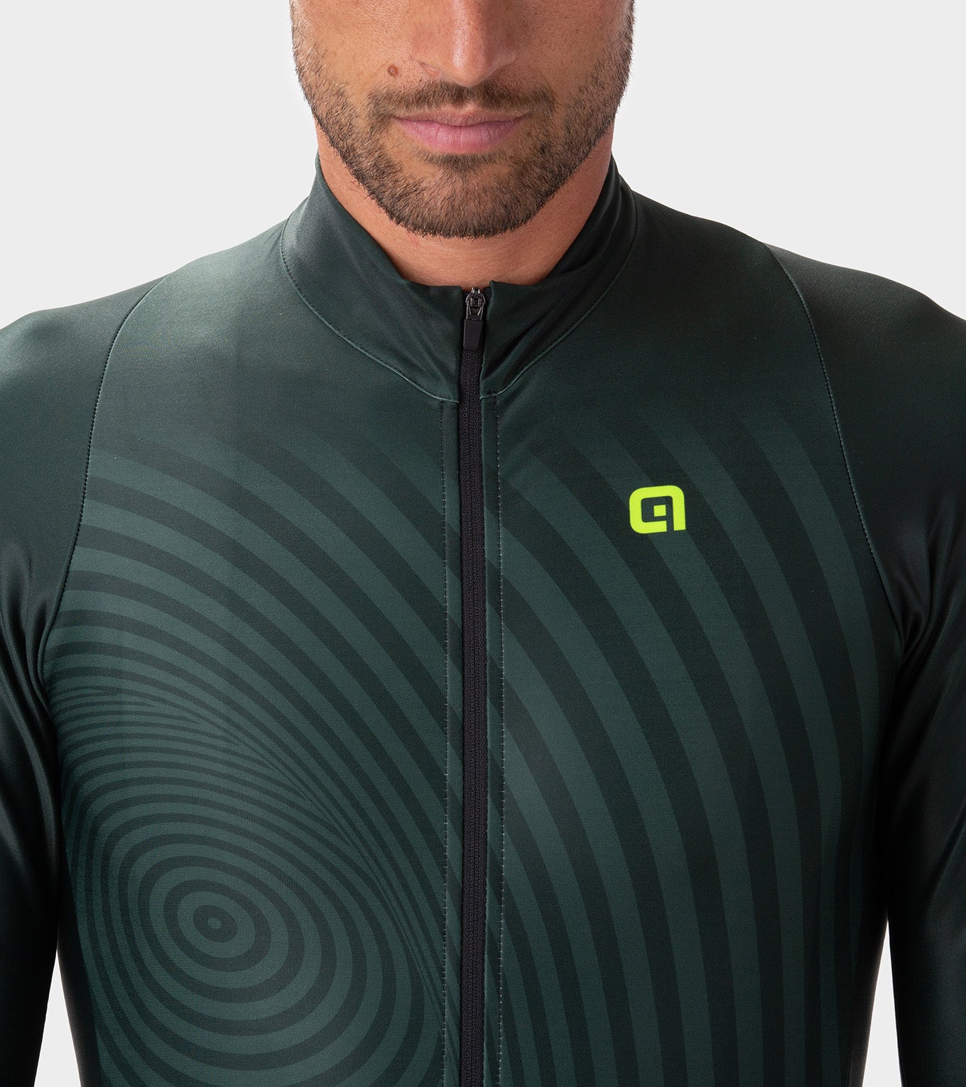 Long Sleeve Jersey Man Green Digital – Alé Cycling