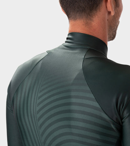 Long Sleeve Jersey Man Green Digital