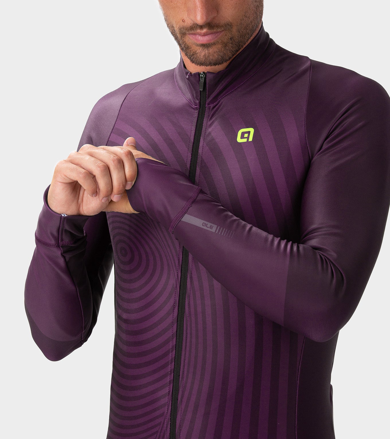 Long Sleeve Jersey Man Green Digital – Alé Cycling