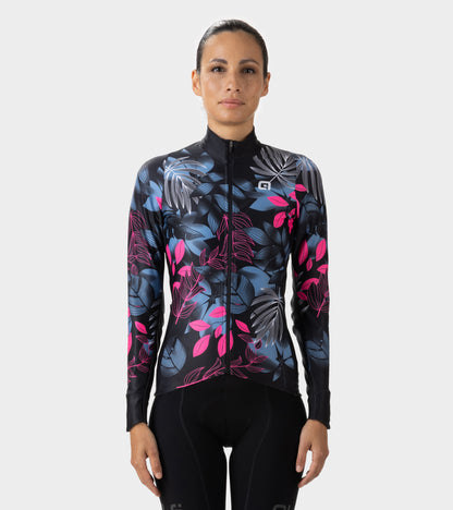 Long Sleeve Jersey Woman Green Garden