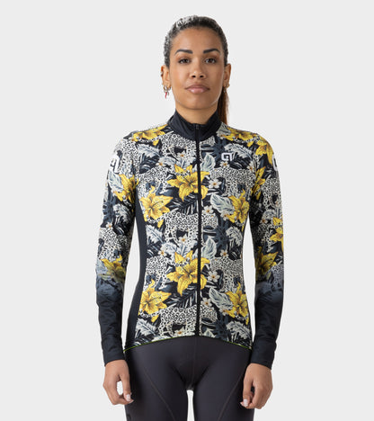 Long Sleeve Jersey Woman Hibiscus