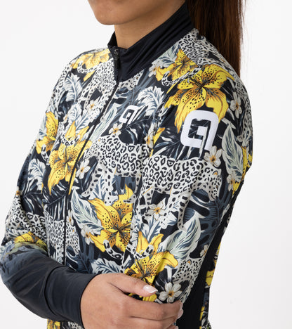 Long Sleeve Jersey Woman Hibiscus