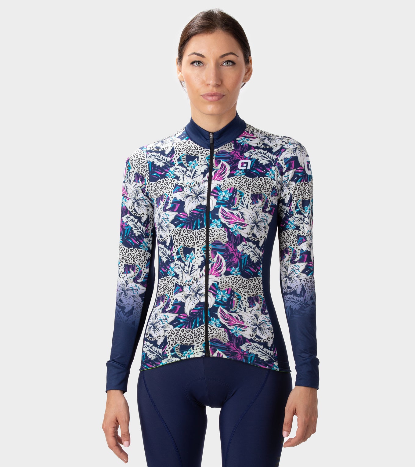 Long Sleeve Jersey Woman Hibiscus