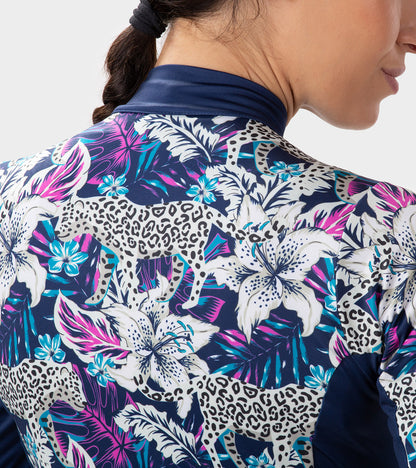 Long Sleeve Jersey Woman Hibiscus