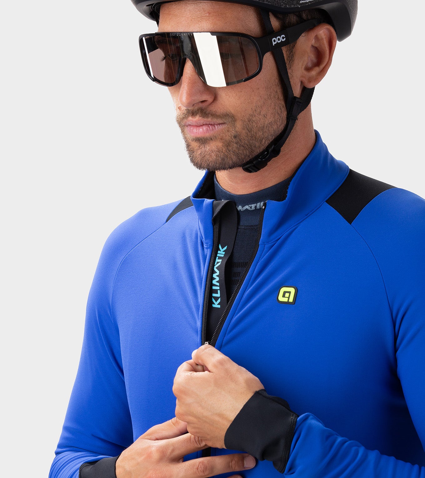 Water Repellent Long Sleeve Jersey Man K-idro – Alé Cycling