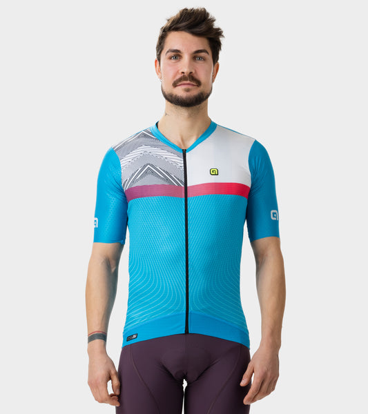 Kurzarm Trikot Mann Zig Zag