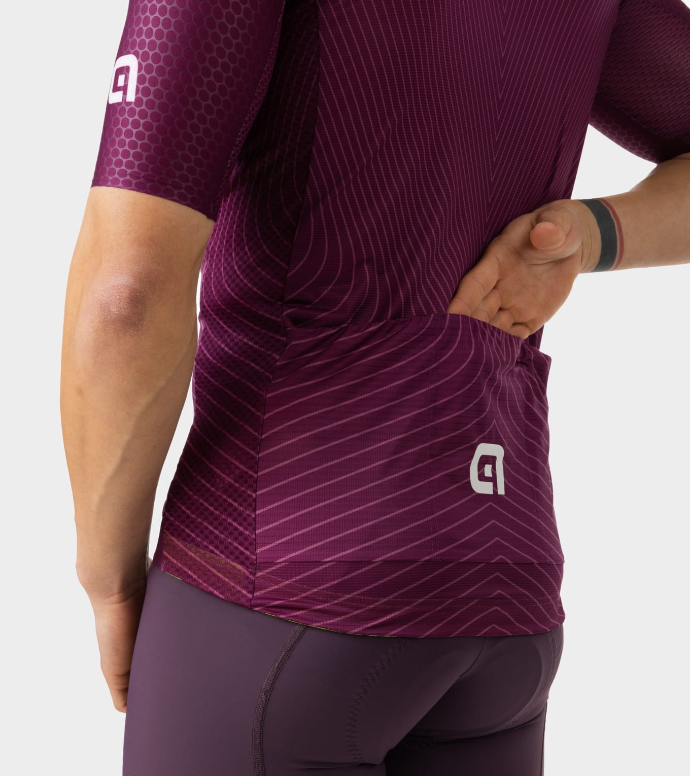 Kurzarm Trikot Mann Zig Zag