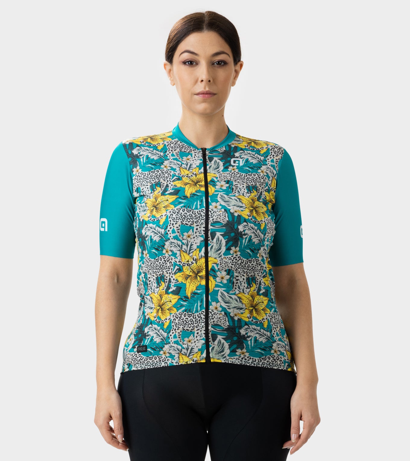 Short Sleeve Jersey Woman Hibiscus