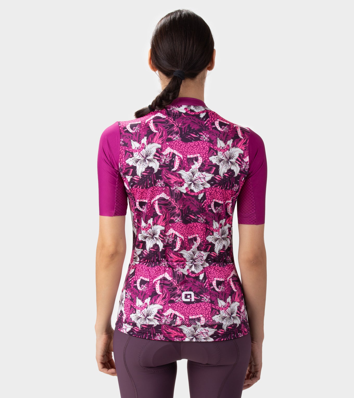 Short Sleeve Jersey Woman Hibiscus