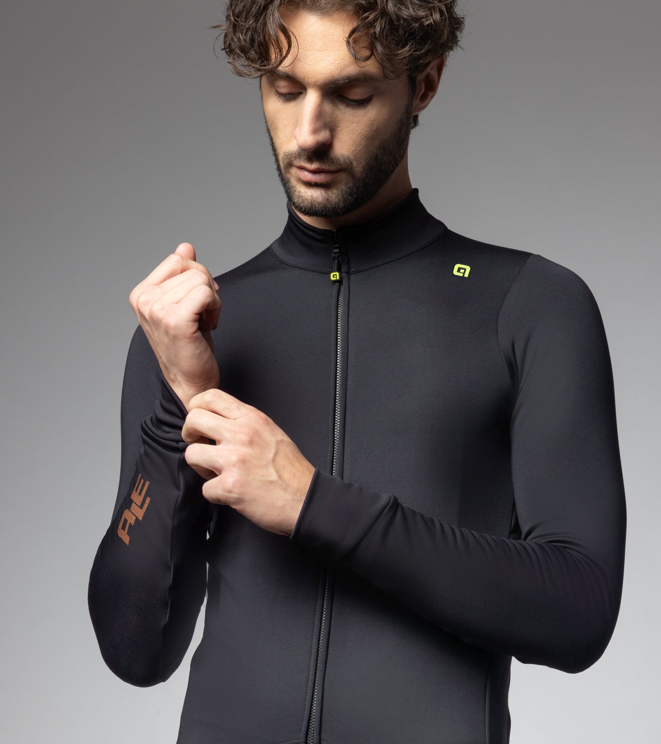 Long Sleeve Jersey Man T-black – Alé Cycling