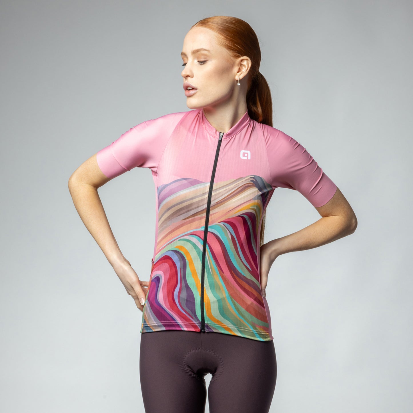 Maglia Manica Corta Donna Rainbow