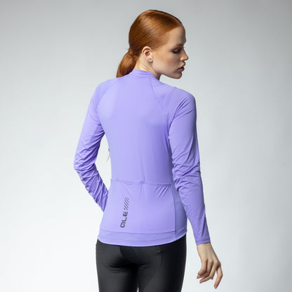 Long Sleeve Jersey Woman Color Block