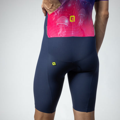 Front Zipper Skinsuits Man Sea