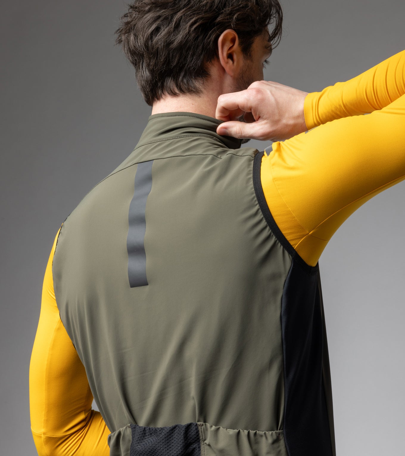 Water Repellent Vest Man Riparo