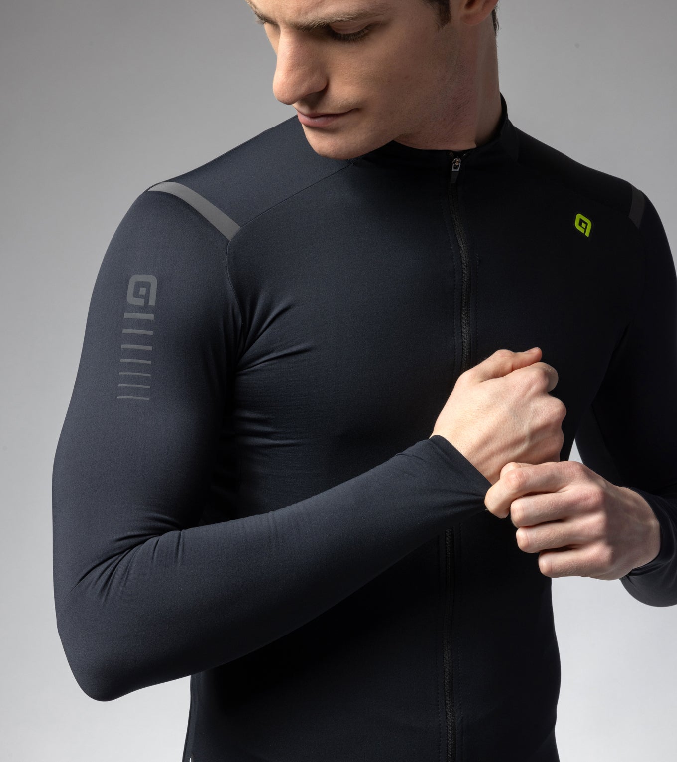 Long Sleeve Jersey Man Warm Race