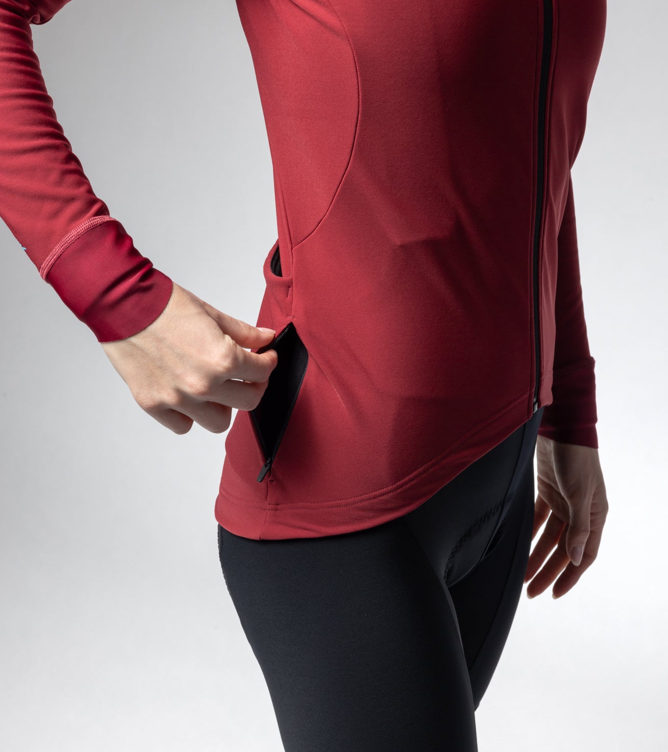 Water Repellent Long Sleeve Jersey Woman K-idro – Alé Cycling