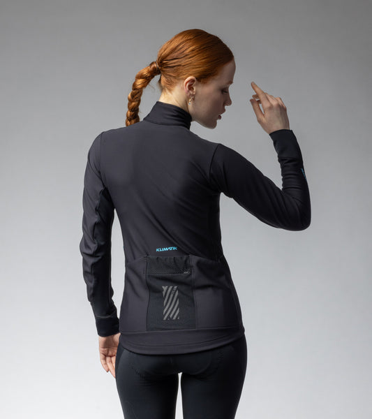 Giacca Da Ciclismo Invernale Donna | In Pile Termico | Riflettente E Traspirante | Per Bici Strada O MTB - Foto 2