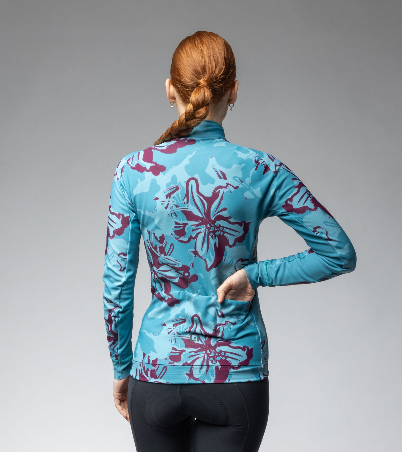 Long Sleeve Jersey Woman Flower