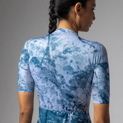 Kurzarm Trikot Frau Marble