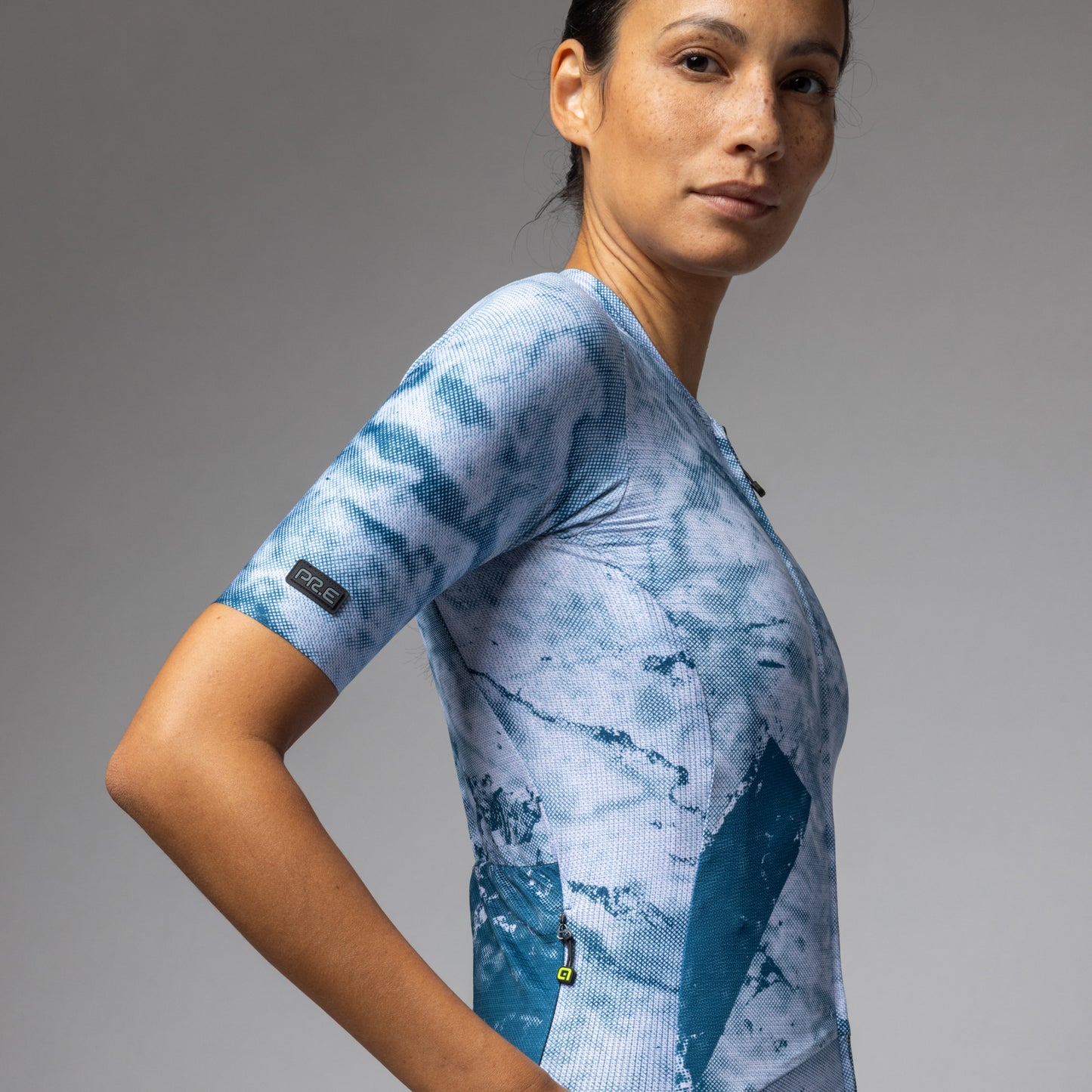 Kurzarm Trikot Frau Marble