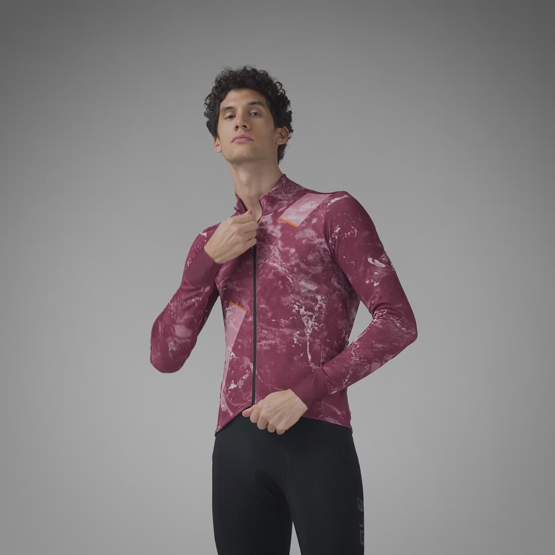 ウェア look excellence long sleeve jersey M Long Sleeves Jersey Purist 2 - LOOK Cycle