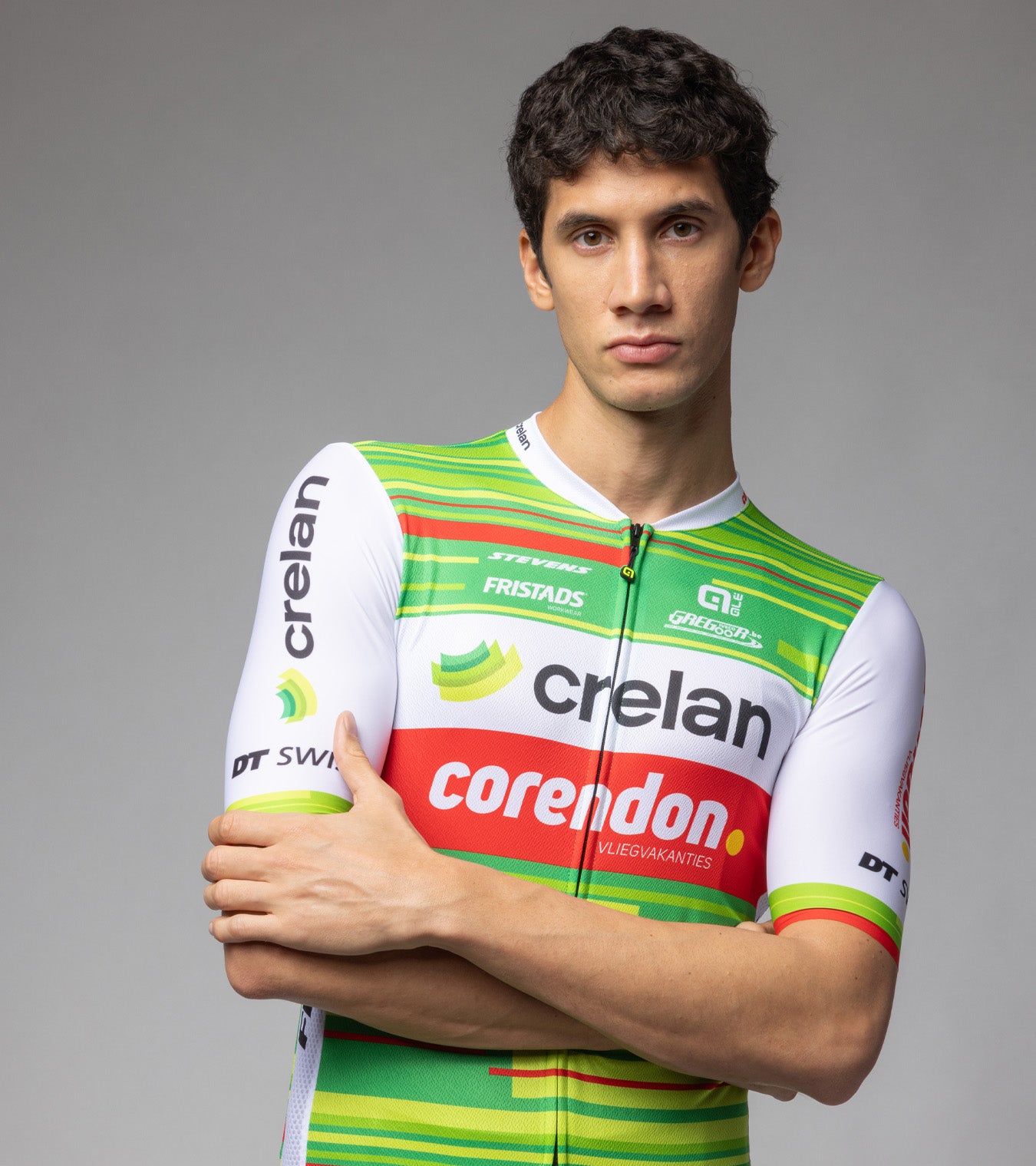 Short Sleeve Jersey Man Crelan Corendon